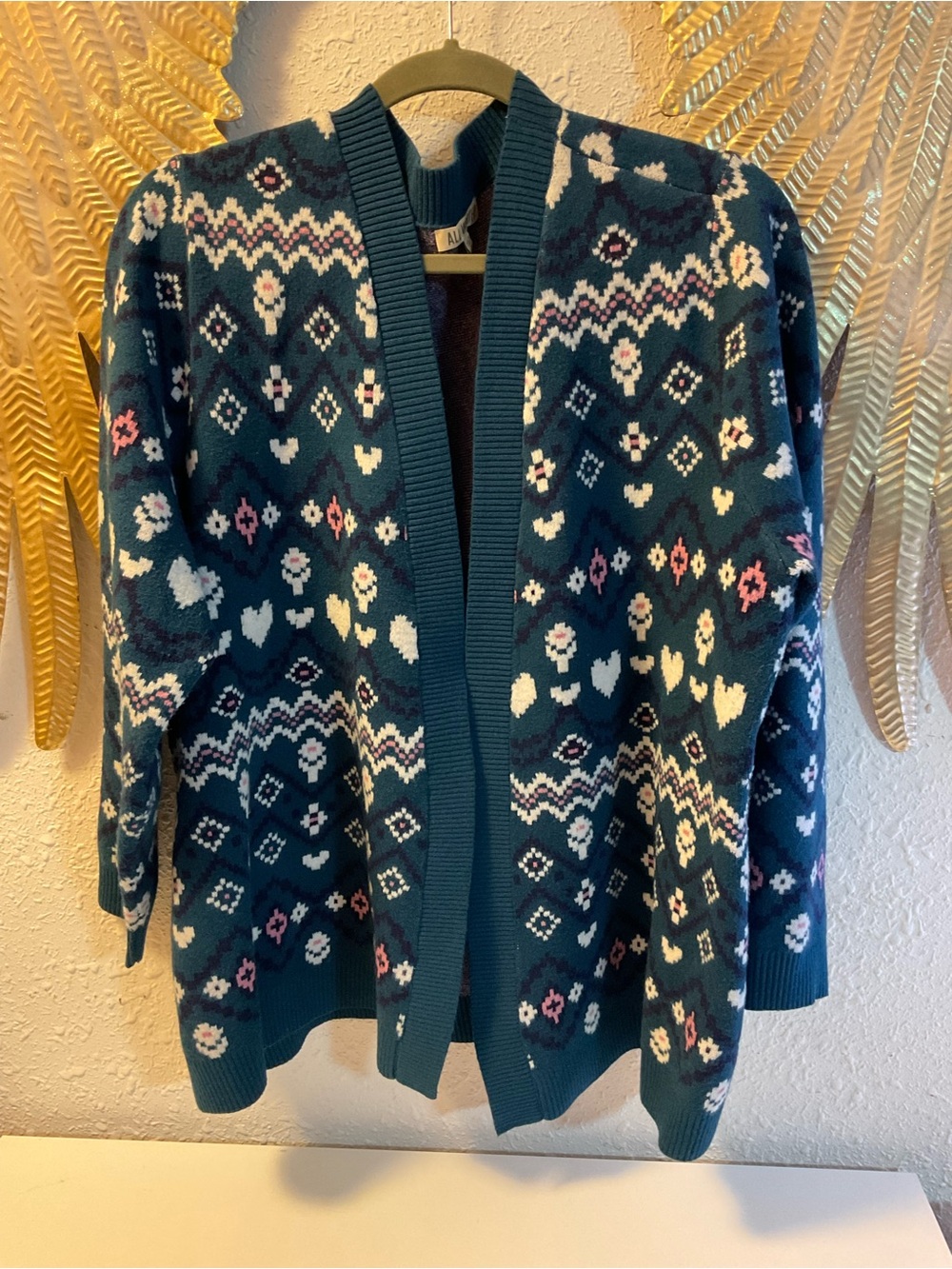 All Worthy Hunter McGrady Open Front Cardigan Size 2XL